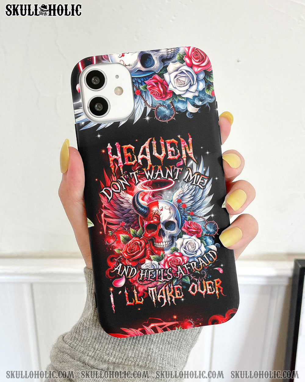 HEAVEN DON'T WANT ME PHONE CASE - TYQY3001242