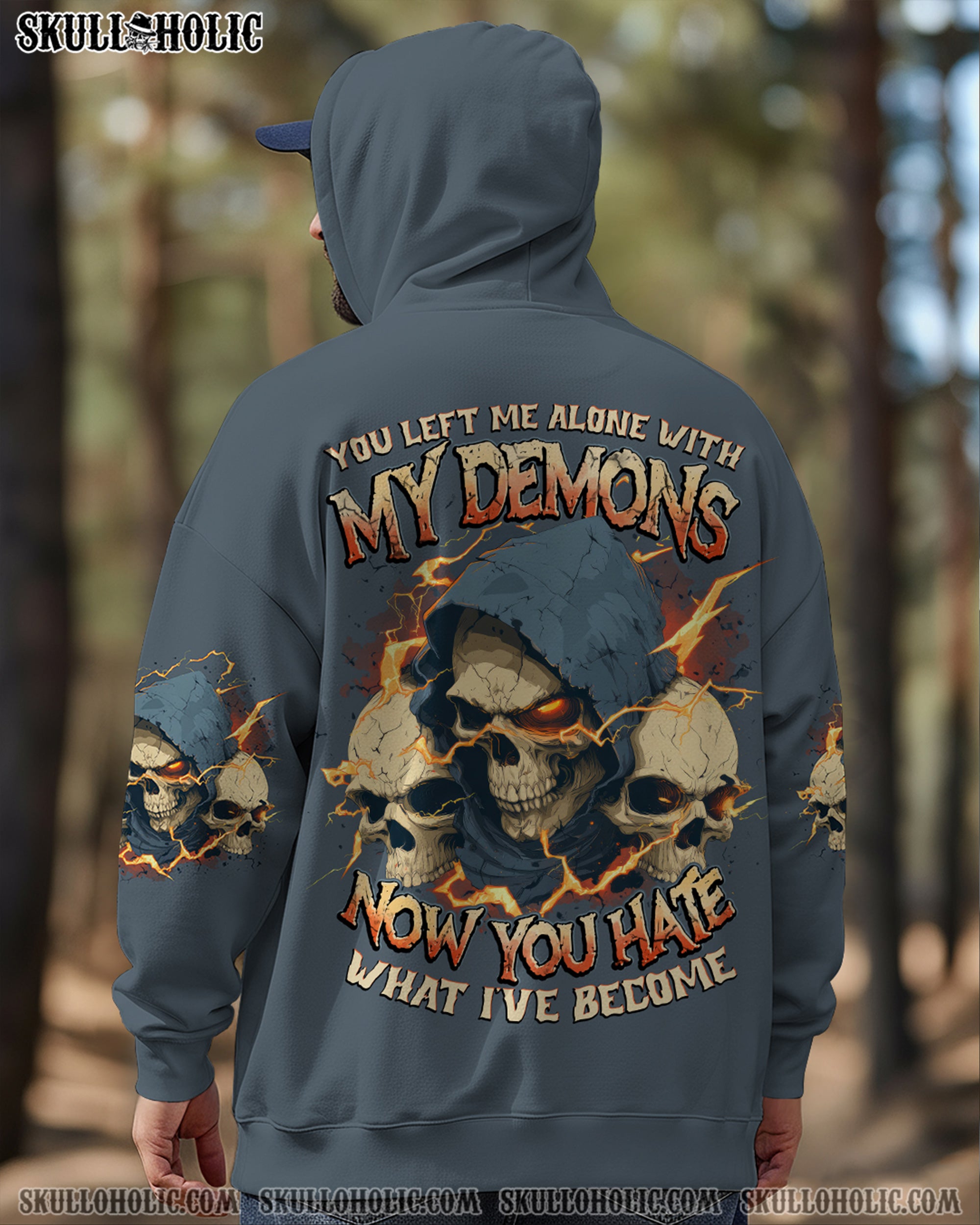 YOU LEFT ME ALONE WITH MY DEMONS ALL OVER PRINT - TYTD2010252