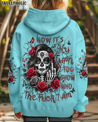 NOW IT'S MY TURN ALL OVER PRINT - YHLN1501251