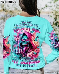 ONE DAY I'M GONNA JUST SAY F IT ALL REAPER FLOWER ALL OVER PRINT - TLTR0412233