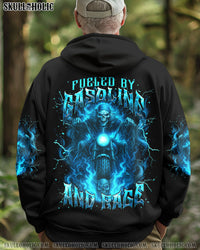 FUELED BY GASOLINE AND RAGE BIKER SKULL ALL OVER PRINT - TLNT1007254