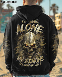 I'M NEVER ALONE MY DEMONS ARE WITH ME 24/7 ALL OVER PRINT - TLTR0912241