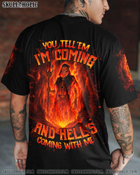 HELL'S COMING WITH ME ALL OVER PRINT - TLNT2409254