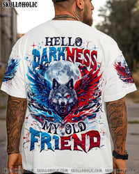 HELLO DARKNESS MY OLD FRIEND WOLF ALL OVER PRINT - YHHN2209251