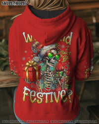 WHO SAID I CAN'T BE FESTIVE CHRISTMAS ALL OVER PRINT - TYTD1111252