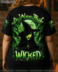 A WEE BIT WICKED HALLOWEEN ALL OVER PRINT - YHDU1306251