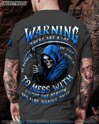 I'M THE PERSON YOU MAY WANNA SKIP SKULL ALL OVER PRINT - TLNT0110254