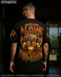 YOU'RE NEVER ALONE DEMONS ALL OVER PRINT - TYTD0807251