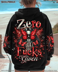 ZERO F GIVEN BUTTERFLY SKULL LADY ALL OVER PRINT - TLNO1202252