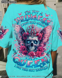 I'M NOT A PRINCESS SKULL QUEEN ALL OVER PRINT - TLNZ1303245
