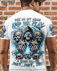 PISS ME OFF AGAIN MADLY SKULL REAPER ALL OVER PRINT - TLTR1507241