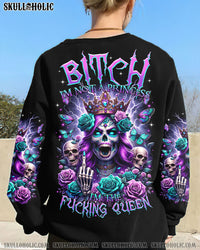 I'M THE F QUEEN SUGAR LADY SKULL ALL OVER PRINT - TLTR1312235