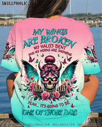 IT'S GOING TO BE ONE OF THOSE DAYS MESSY BUN ALL OVER PRINT - TLTW1505241