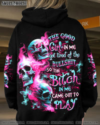 THE GOOD GIRL IN ME GOT TIRED SKULL ALL OVER PRINT - YHDU2201252