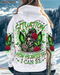 HOW HEARTLESS I CAN BE  SKULL LADY ALL OVER PRINT - TLNO2502252