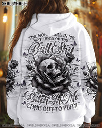 THE GOOD GIRL IN ME ROSE SKULL ALL OVER PRINT  - TLNO0901251