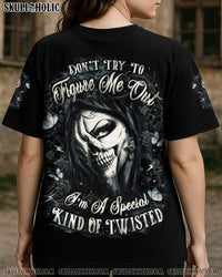 DON'T TRY TO FIGURE ME OUT SKULL ALL OVER PRINT - YHLT2406252