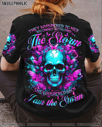 I AM THE STORM SKULL BUTTERFLY ALL OVER PRINT - TLNO2411232