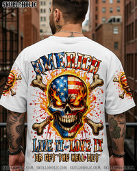 AMERICA LIVE IT LOVE IT OR GET THE HELL OUT ALL OVER PRINT - YHHN0910252