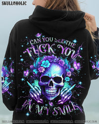 CAN YOU SEE THE F YOU SKULL ALL OVER PRINT - YHKD0711231