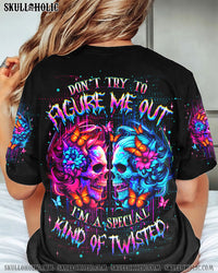 DON'T TRY TO FIGURE ME OUT ALL OVER PRINT - YHHG1908242