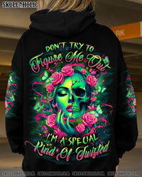 DON'T TRY TO FIGURE ME OUT SKULL ALL OVER PRINT - YHLT2102253