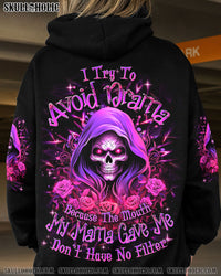 I TRY TO AVOID DRAMA REAPER ALL OVER PRINT - YHDU0612231