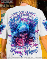 ALWAYS A STRONG WOMAN SKULL ALL OVER PRINT - TLNZ0804241