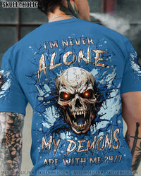 I'M NEVER ALONE SKULL DEMON ALL OVER PRINT - YHLN0807243