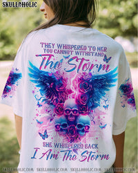 I AM THE STORM ROSES WINGS SKULL ALL OVER PRINT - TLNO1004241
