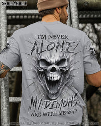 I'M NEVER ALONE SKULL DEMON ALL OVER PRINT - YHLN1704251
