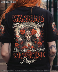 WARNING THIS TATTOOED GIRL ALL OVER PRINT - TYTD2907243