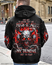 ONE DAY I'M GONNA JUST SAY SKULL DEMON ALL OVER PRINT - TLNT1008243