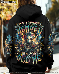 (HOT DEAL) IN LOVING MEMORY OF THE OLD ME  SKULL LADY ALL OVER PRINT - TLTR0711241