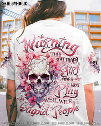 WARNING THIS TATTOOED GIRL ALL OVER PRINT - YHDU1907241