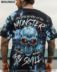 THE MONSTER SLEEPING BEHIND MY SMILE SKULL TIE DYE  ALL OVER PRINT  - TLNZ1607252
