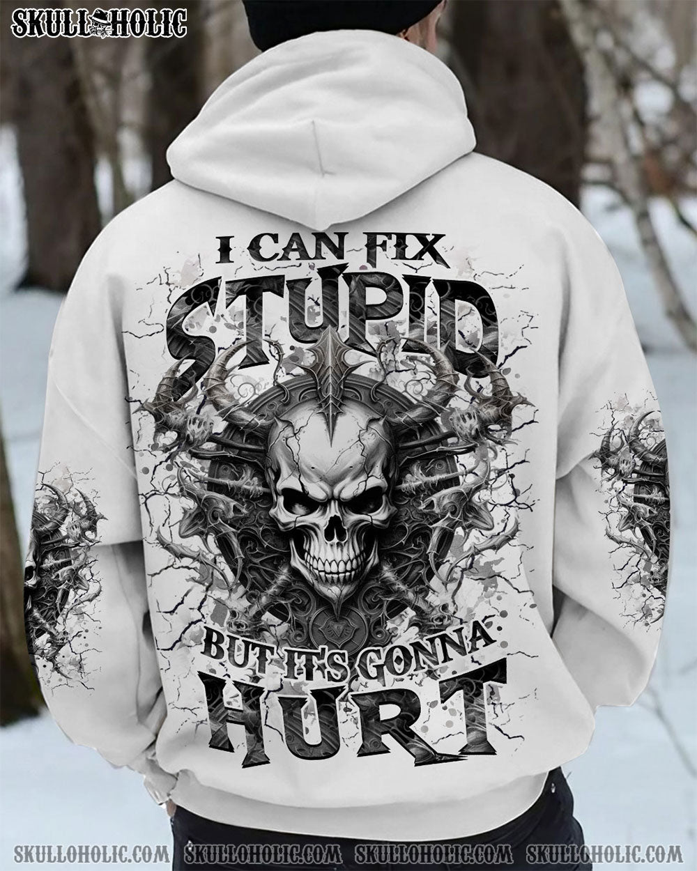 I CAN FIX STUPID BUT IT'S GONNA HURT ALL OVER PRINT - TYHN1111242