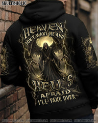 HEAVEN DON'T WANT ME SKULL REAPER ALL OVER PRINT - YHLN0511251
