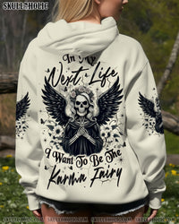 KARMA FAIRY SKULL ALL OVER PRINT - YHLT2111252