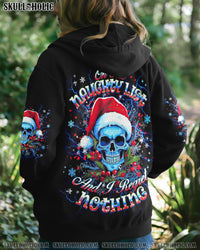 ON THE NAUGHTY LIST SKULL CHRISTMAS ALL OVER PRINT - YHHG2310252