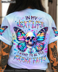 KARMA FAIRY SKULL ALL OVER PRINT - YHLT1107241