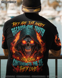 THEY ARE JUST ANGRY SKULL ALL OVER PRINT - TYTD0205243