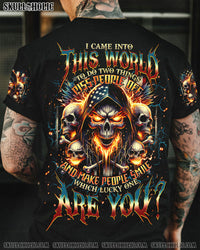 WHICH LUCKY ONE ARE YOU SKULL REAPER ALL OVER PRINT - TLNO1406241