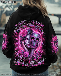 DON'T TRY TO FIGURE ME OUT SKULL ALL OVER PRINT - YHLN2312241
