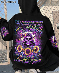 I AM THE STORM REAPER SUNFLOWERS ALL OVER PRINT - YHDU0102241