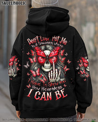 HOW HEARTLESS I CAN BE BUTTERFLY SKULL LADY ALL OVER PRINT  - TLTW0402252