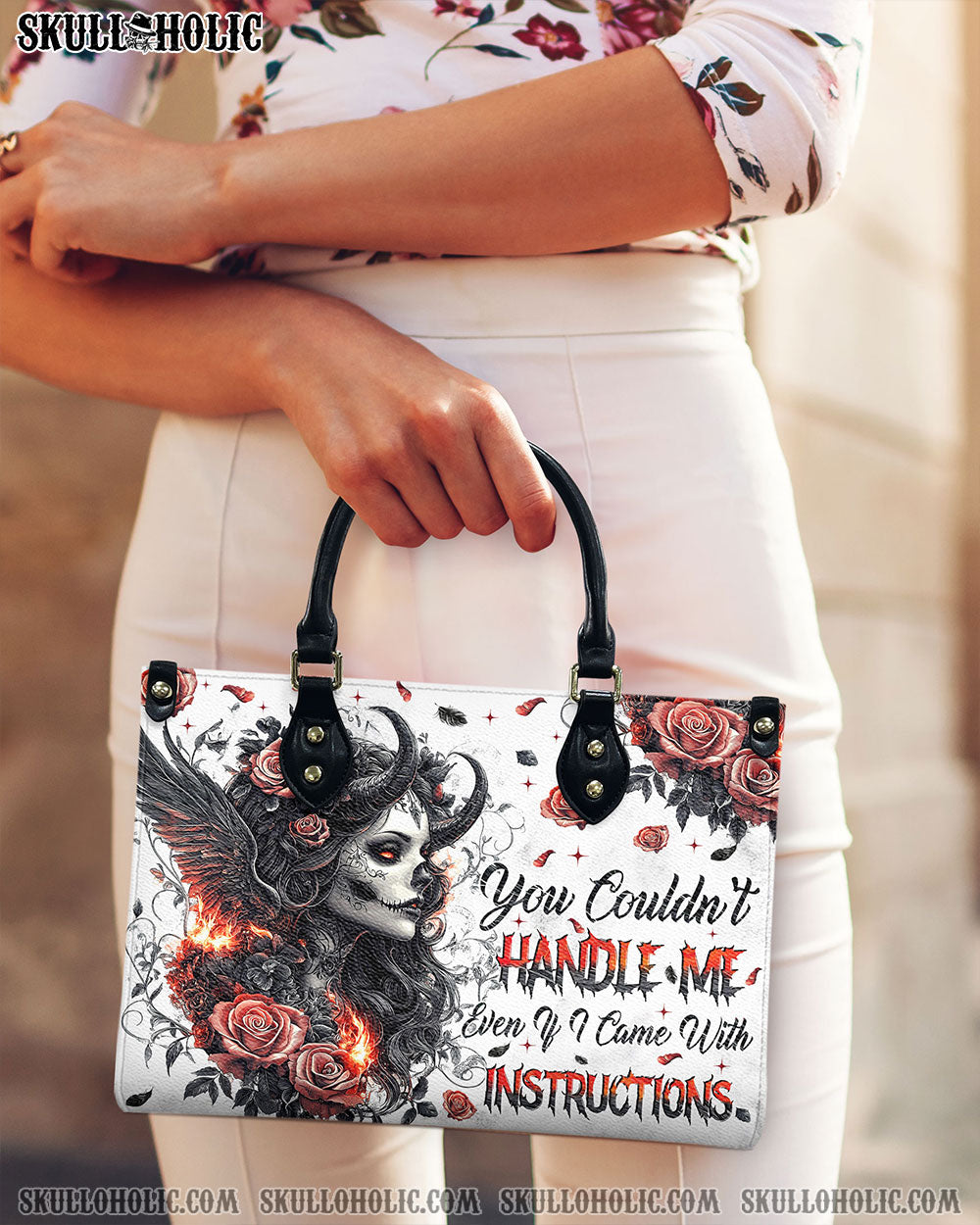 YOU COULDN'T HANDLE ME LEATHER HANDBAG - TYTM3008241