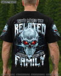 LOYALTY MAKES YOU FAMILY SKULL ALL OVER PRINT - TYQY0408253