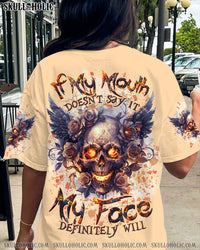 IF MY MOUTH DOESN'T SAY IT SKULL ALL OVER PRINT - TLTW0804241