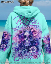 I'M NOT A PRINCESS SKULL LADY ALL OVER PRINT - TLNO0103241